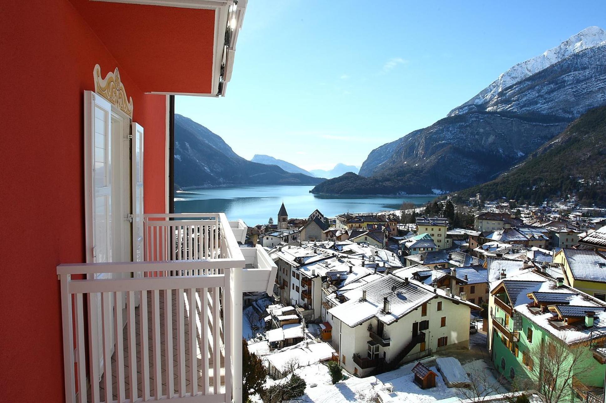 Hotel Londra Slow Living Molveno Dış mekan fotoğraf